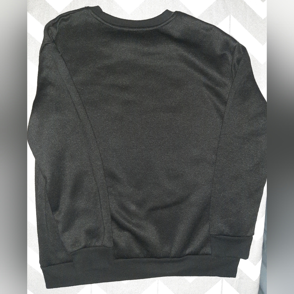 SHEIN Black Coffee Graphic Crewneck Sweatshirt M - Picture 2 of 3